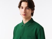 Мужское поло Lacoste с длинным рукавом