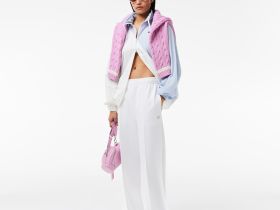 Женские спортивные брюки Lacoste из хлопка