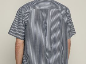 Рубашка с коротким рукавом свободного силуэта