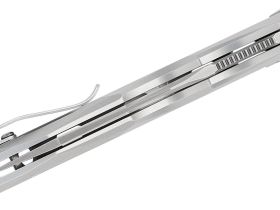 Автоматический складной нож Kershaw Launch 13, сталь CPM154, рукоять серебристый алюминий