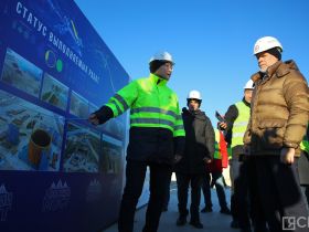 В Якутии завершили строительство первого элемента Ленского моста