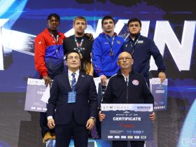 Одиннадцать медалей турнира Коркина завоевали борцы из Якутии