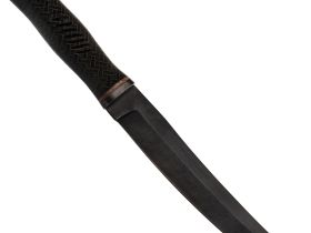 Армейский нож Кабан-1, сталь 65Г, резина