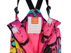 Комплект текстильный с полиуретановым покрытием для девочек: куртка, полукомбинезон