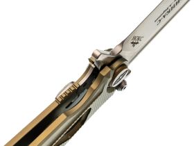 Складной нож НОКС Финка С "Elite", сталь М390, рукоять титан