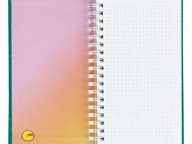Записная книжка MESHU "My cute day" 95*175 мм 96 л, матовая ламинация, выборочный УФ-лак