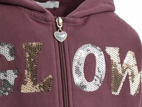 Толстовка на молнии для девочки