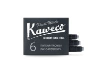 Набор картриджей для перьевых ручек Kaweco 6 шт, Жемчужно-черный