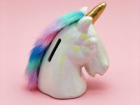 Копилка "Fluffy head unicorn"
