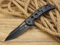 Полуавтоматический складной нож Мастер Клинок Питон, сталь 420, рукоять сталь