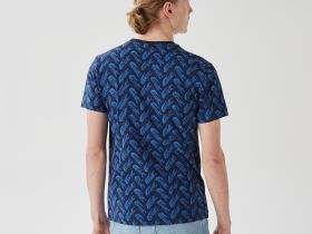 Мужская футболка Lacoste приталенного кроя