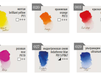 Набор акварели Малевичъ "Veroneze" закат, 6 цв*2,5 мл