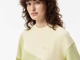 Женская футболка Lacoste свободного кроя