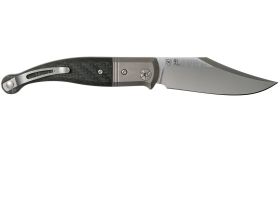 Складной нож LionSteel Gitano, сталь Niolox, рукоять Carbon fibre