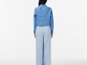 Женские брюки Lacoste из смеси льна
