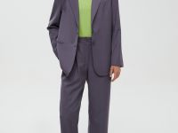 Укороченные брюки широкого кроя