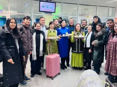 Сборная Казахстана по асык ату прибыла в Якутию на матчевую встречу