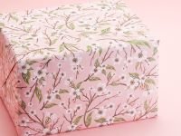 Бумага упаковочная "Яблоневые цветы" 70х100 см