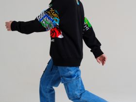 Брюки текстильные джинсовые для мальчиков