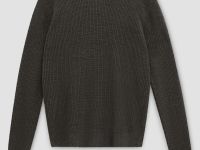 Джемпер прямого силуэта с шерстью