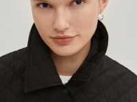 Утепленная куртка с поясом