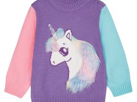 Свитер детский трикотажный для девочек