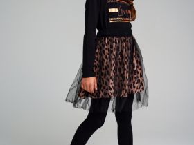 Юбка трикотажная для девочек