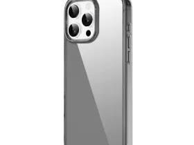 Чехол-накладка Wiwu iShield Evo (TPP-109) для Apple iPhone 16 Pro пластиковый (прозрачный)