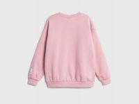 Свитшот с вышивкой Hello Kitty для девочек, Розовый