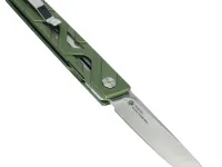 Складной нож Ruike P878-AG, сталь 14C28N, рукоять алюминий, зелёный