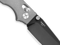 Складной нож Kizer Original 2 Sheepsfoot, сталь S45VN, рукоять титан, серый