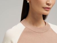 Свободный джемпер с рукавами-реглан