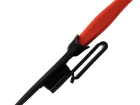 Нож Hot Knife Hoot, сталь D2, рукоять G10, оранжевый