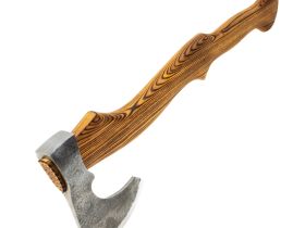 Кованый топор модель №2, сталь ХВГ, Мастерская Ваулина