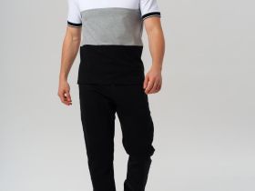 Джемпер трикотажный с воротником поло для мужчин