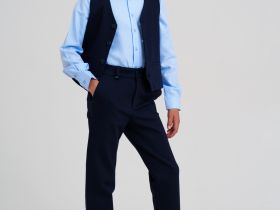 Сорочка текстильная для мальчиков (regular fit)