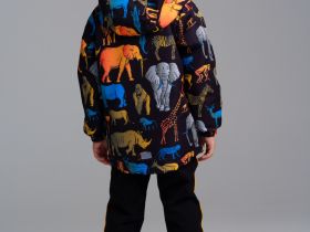 Куртка текстильная с полиуретановым покрытием для мальчиков (ветровка)