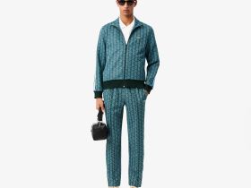 Спортивные брюки Lacoste Paris стандартного кроя с монограммой