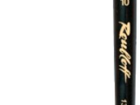 Кисть синтетика №7 скошенная Roubloff "1365" короткая ручка, матовая