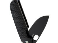 Складной нож Kizer Varatas black сталь S35VN, рукоять Black Titanium