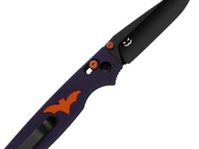 Складной нож Kizer Original 2, сталь 14C28N, рукоять G10, фиолетовый