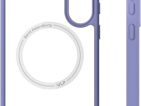 Клип-кейс VLP Moon для Samsung Galaxy S25 FE Фиолетовый