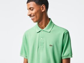 Мужское поло Lacoste L1212 классического кроя