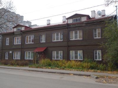 Здание, где с 1957 по 1969 годы жил А. И. Солженицын