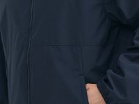 Ветровка с капюшоном, Синий