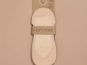 Следки Socks, бежевые/черные