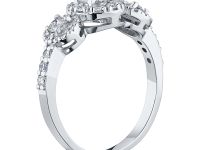 Кольцо из белого золота с бриллиантами э0901кц04201515