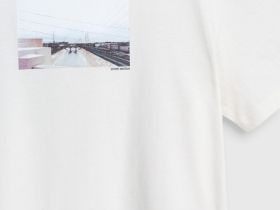 Футболка с принтом, Белый