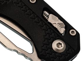 Складной нож Microtech MSI, сталь M390MK Tri-Grip Polymer, 210T-10PMBK