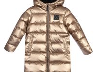 Пальто текстильное с полиуретановым покрытием для девочек